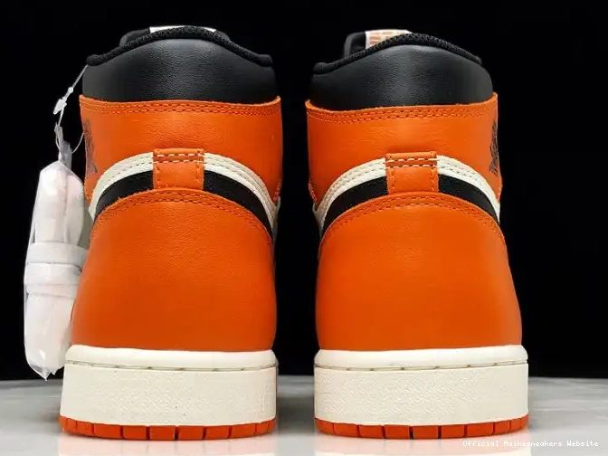 Official Maikesneakers Retro Jordan Shattered Backboard555088-005 OG 1 High Air 0510